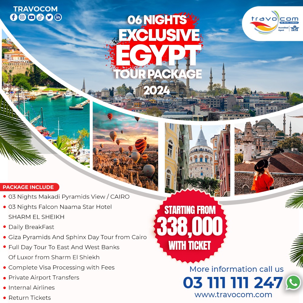 exclusive egypt package 2024